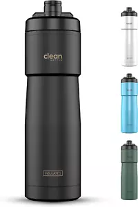 Bike Water Bottles | Insulated Bike Water Bottle | Easy Clean Nozzle, Easy Squee - Picture 1 of 12