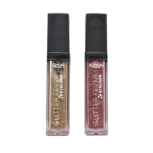L'Oreal Glitter Fever Liquid Eye Liner Choose Shade Pink or Gold - Picture 1 of 3