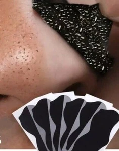 20PCS Blackhead Strips Nose Pore Cleansing Mask Mineral Mud Acne Black Dots - Picture 1 of 4