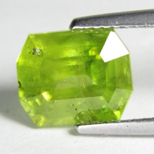 Cojín de Titanita Esfena Natural Brillante 4.17Cts Piedras Preciosas Corte Elegante Ref-VIDEO - Imagen 1 de 4