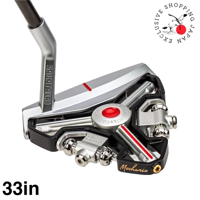 Honma SAKATA LAB CNC Premium Putter MECHANIC Mallet Black 33in Steel Shaft MTO - Image 1 of 4