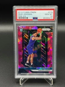 Prizm Pink Ice Miles Bridges (RC) 2018 Rookie #278 PSA 10 Charlotte Hornets - Imagen 1 de 2