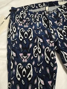 NUEVO CON ETIQUETAS Pantalones Rag & Bone Paisley Ikat Stretch PANA 5 Bolsillos PIERNA AJUSTADA 26 - Imagen 1 de 7