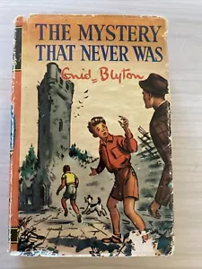 The Mystery That Never Was 1965 Enid Blyton tapa dura usada - Imagen 1 de 9