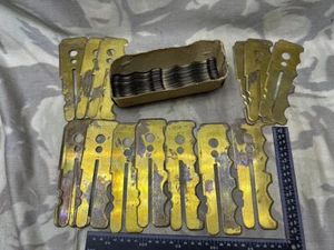 Orignal British Army Brass Button Cleaning Stick from Original Issue Box - Picture 1 of 10