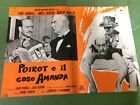 Italy Movie Poster Poirot E Il Caso Amanda # 4 Orange Anita Ekberg Tony Randall 