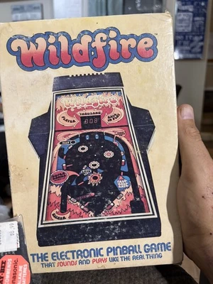 Vintage 1979 Parker Brothers Wildfire Pinball Game Tested and Working w/ box - Image 1 of 4