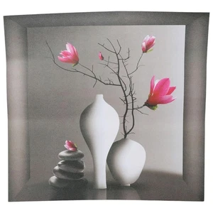 3Pcs Creative Magnolia Flower Wall Decals Self Adhesive Entrance - Picture 1 of 12