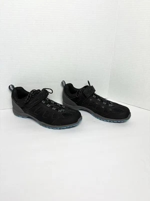 Zapatos de ciclismo multideporte Bontrager SSR para mujer 8,5 negro/verde azulado en forma 538599 Foto 1 de 4