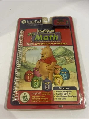 LeapPad LeapFrog Pre Math Disney Winnie the Pooh~ Lots and Lots Of Honeypots~New - Image 1 of 2