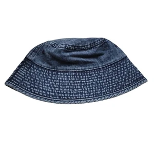 Nuevo con etiquetas Sombrero Cubo Aerie Denim 100% Algodón Verano Playa Aire Libre Vacaciones Informal - Imagen 1 de 3