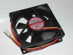 Evercool 80mm x 25mm 12V EC8025H12CA High Speed Computer Case 3-Pin Fan - Picture 1 of 1