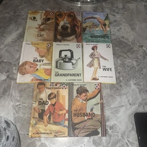 Ladybird Books for Grown-Ups Bundle: How it Works X8 Dad, Wife, Husband, Dog - Picture 1 of 1