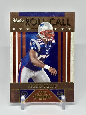 2008 Playoff Contenders Rookie Roll Call /500 Jerod Mayo #25 RC - Image 1 of 2