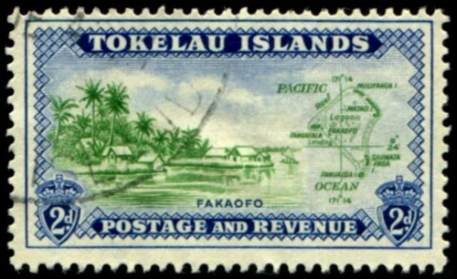 Tokelau 1948 2d Fakaofo - SG 3 - Image 1 of 1