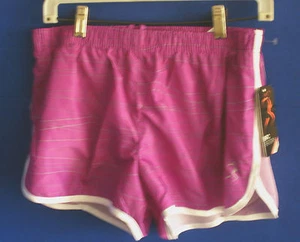 BHPC Perform ~ Beverly Hills Polo ~ GEO-CLIMATIC lila LAUFSHORTS ~ neu mit Etikett ~ Damen XL - Bild 1 von 4