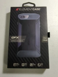 Funda Element iPhone 6+,7+,8+ Cfx Adrenalina Negra y Fibra de Carbono - Imagen 1 de 2