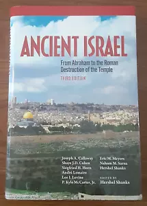 SIGNED Ancient Israel by Hershel Shanks HC 2011 third edition abraham roman auto - Picture 1 of 11