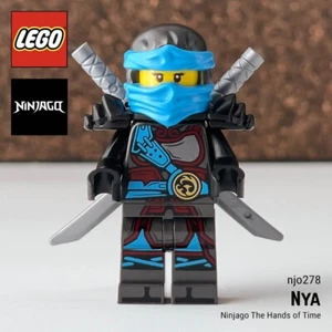 LEGO Nya Black Armor Minifigura njo0278/njo278 ninjago The Hands Of Time - Imagen 1 de 6