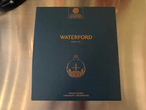Waterford 2021 Annual Bauble Ornament 1062093 - Purchased at Macy;s - Picture 1 of 4