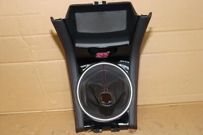 Subaru WRX STi 2021 consola central palanca de cambios bisel bota MT/se adapta limpio 15-21 Foto 1 de 4