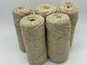 5x Makramee Garn 2-3mm Breit 1,058g - Imagen 1 de 3