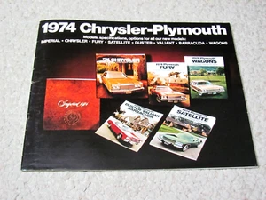 1974 CHRYSLER PLYMOUTH (USA) SALES BROCHURE... - Picture 1 of 6