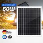 Atem Power 60w Solar Panel 12v Mono Generator Caravan Camping Battery Charging