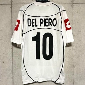 Del Piero Juventus 02/03 Heim Trikot #10 Lotto M Shirt Vintage F/S aus Japan - Bild 1 von 19