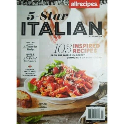 5-STAR ITALIAN all recipes 103 INSPIRED RECIPES allstar italy PASTA beef DESSERT - Image 1 of 4