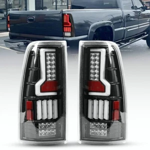 For 1999-2006 Chevy Silverado 99-02 GMC Sierra 1500 2500 3500 LED Tail Lights - Picture 1 of 12