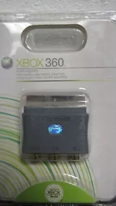 Adaptador SCART Oficial Microsoft Xbox 360, Nuevo/Sellado (TUB1) - Imagen 1 de 3