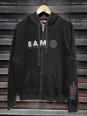 Chaqueta con capucha vintage Y2K Bam Margera x Element para mujer Foto 1 de 4