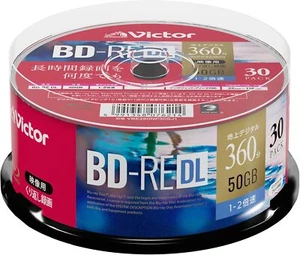 Victor BD-RE VBE260NP30SJ1 Single-sided 2-layer/1-2x/30 sheets White - Picture 1 of 4