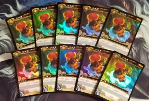 10 Pieces WOW SANDBOX TIGER Loot Cards Unscratched NEW Sandbox Tiger Loot - Picture 1 of 2