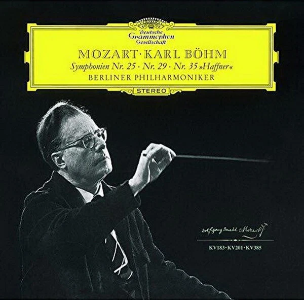 Karl Bohm BPO NEW CD(SHM-CD) Mozart Symphony No.25/29/35 Haffner Japan OBI - Image 1 of 2