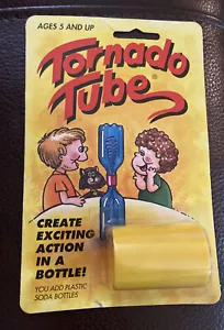 Vintage Tornado Tube Demonstrates Vortex Action Requires 2 litter bottles A - Picture 1 of 4