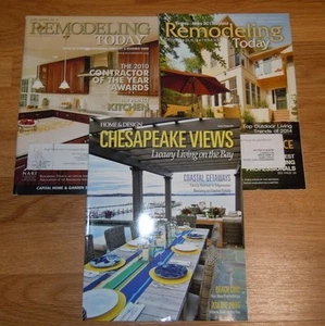 Remodeling Today & Chesapeake Views - 3 Issues (2011 & 2014) - Picture 1 of 1