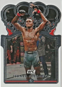 2022 Panini Chronicles UFC Israel Adesanya base Crown Royale Die-Cut card # 116 - Picture 1 of 2