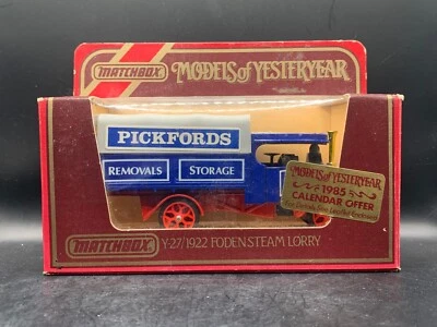 Matchbox Yesteryear Y- 27 1922 Foden Steam Wagon (England) - Image 1 of 2