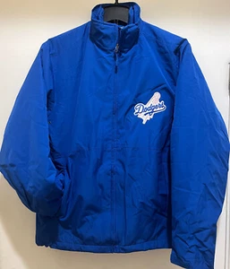LOS ANGELES DODGERS Majestic Climate 2-IN-1 Field Jacket Coat-NEW Missing Tag - Picture 1 of 15