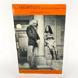 THE ABORTION:AN HISTORICAL ROMANCE 1966~Richard Brautigan~VINTAGE 70s Book - Bild 1 von 7