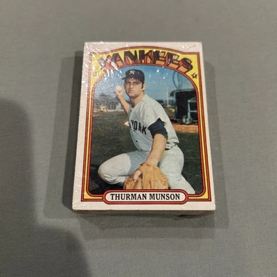 Paquete de violonchelo de béisbol Topps 1972 sellado de fábrica Thurman Munson Top dado por Church Foto 1 de 4