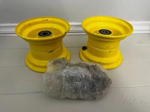 2x Llantas delanteras John Deere 15x6,00-6 y espaciadores caja abierta - Imagen 1 de 8