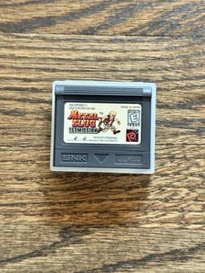Metal Slug 1st Mission NEO GEO Pocket Color Cartridge + SNK Plastic Case - Picture 1 of 2