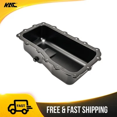Oil Pan For Dodge Grand Caravan V6 3.8L 2008 2009 2010 Steel Black 4892386AA Foto 1 de 4