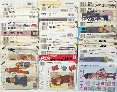Lot of 36 McCall's Patterns for Newborns-3* Mixed Garments Uncut - Image 1 of 4