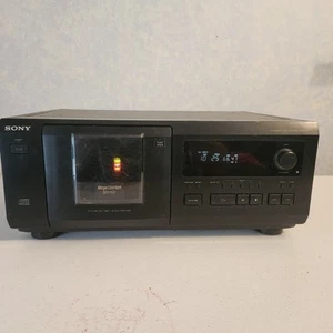 Sony CDP-CX53 50+1 Disc CD Mega Speicher Wechsler Player Karussell getestet ohne Fernbedienung - Bild 1 von 11