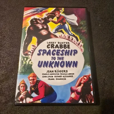 Spaceship to the Unknown DVD (1966) Larry “Buster” Crabbe Flash Gordon - Image 1 of 4