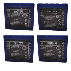 4 pezzi per batteria BA222060 FUB3A HBC FUB3A NiMH 800mAh 6V ricaricabile - Foto 1 di 4